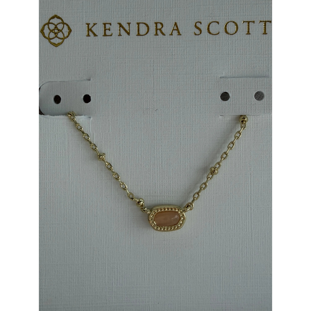 Kendra Scott Yellow Pendant Necklace - Picture 2 of 3